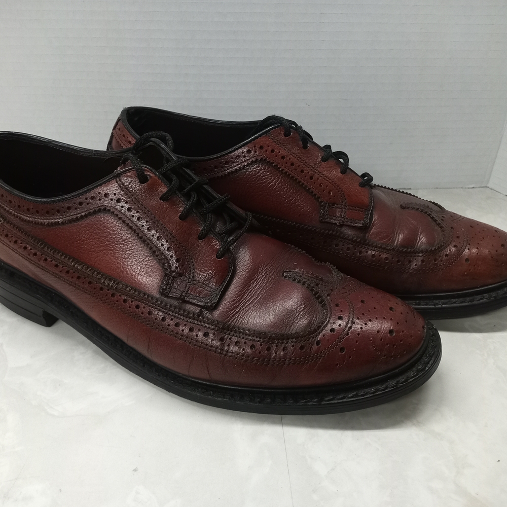 Classic Brown Leather Men's Dress Shoes